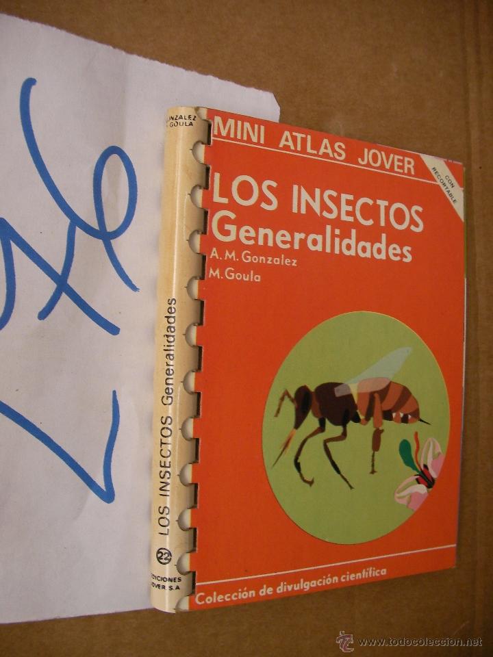 Libros de segunda mano: MINI ATLAS JOVER - LOS INSECTOS - GONZALEZ Y GOULA - Foto 1