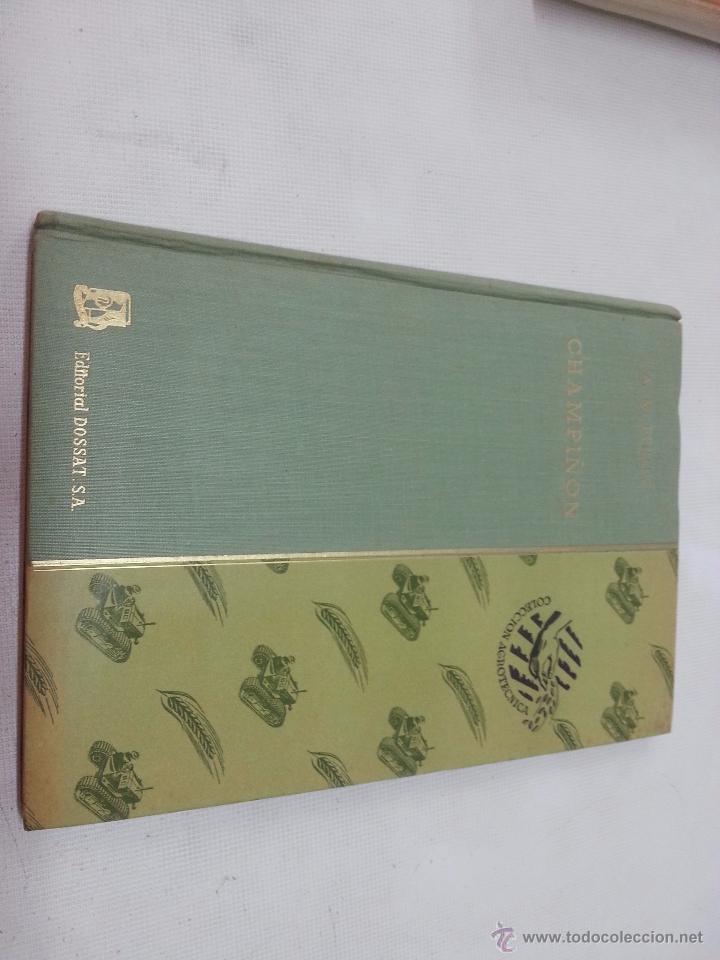 Libros de segunda mano: Champi&ntilde;&oacute;n. T&eacute;cnica actual de su cultivo - Morales Eguiluz, Antonio- F8