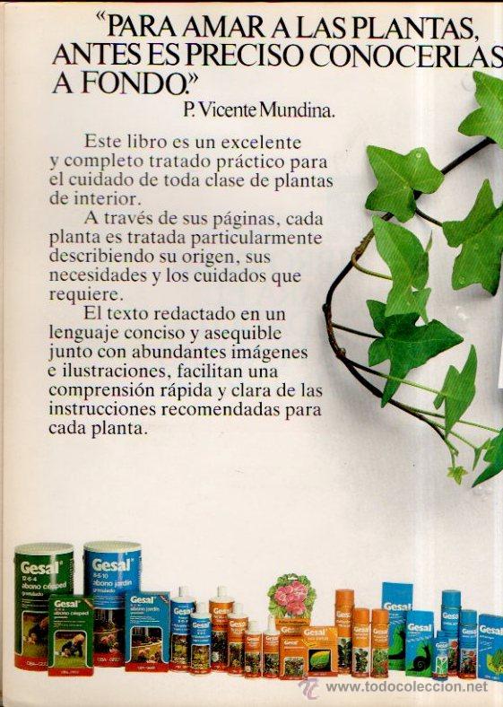 Libros de segunda mano: EL GRAN LIBRO GESAL PARA EL CUIDADO DE LAS PLANTAS DE INTERIOR - EDITORIAL BLUME, 1983 - Foto 7