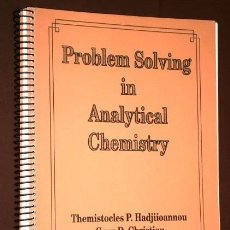 Libros de segunda mano de Ciencias: PROBLEM SOLVING IN ANALYTICAL CHEMISTRY (COPIA) POR VARIOS AUTORES, ED. PERGAMON PRESS OXFORD 1988. Lote 50864059