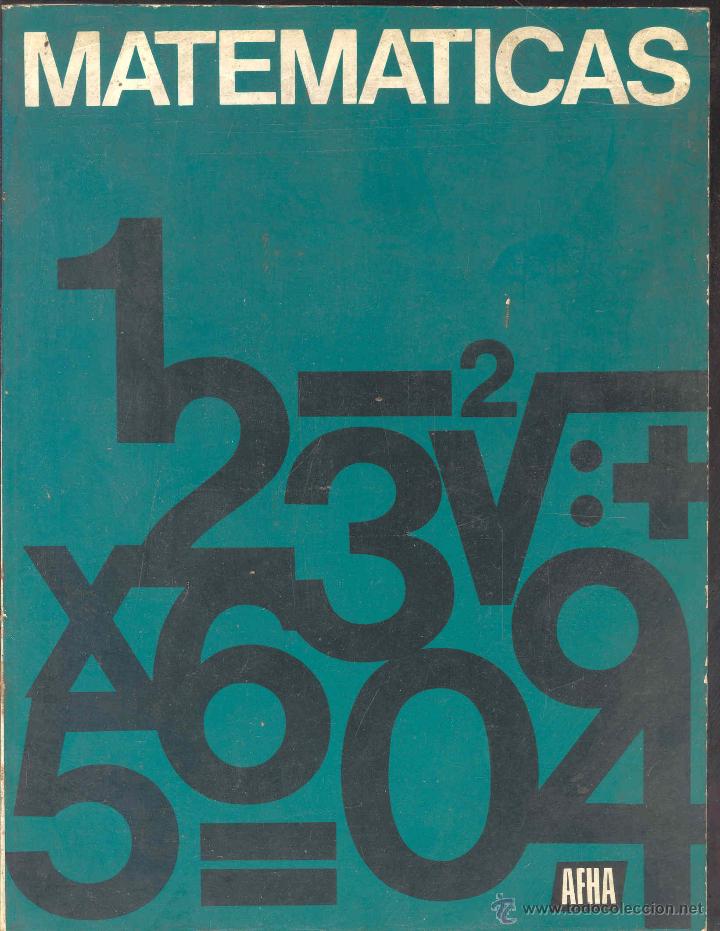 Libros de segunda mano de ciencias: MATEMATICAS - AFHA 1979 - Foto 1