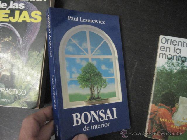 Libros de segunda mano: BONSAI DE INTERIOR, LESNIEWICZ, PAUL, COMO NUEVO BIOLOGIA - Foto 1
