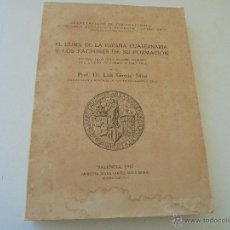 Libros de segunda mano: EL CLIMA DE LA ESPAÑA CUATERNARIA Y LOS FACTORES DE SU FORMACIÓN-VALENCIA 1947-LUIS GARCÍA SÁINZ. Lote 52389970
