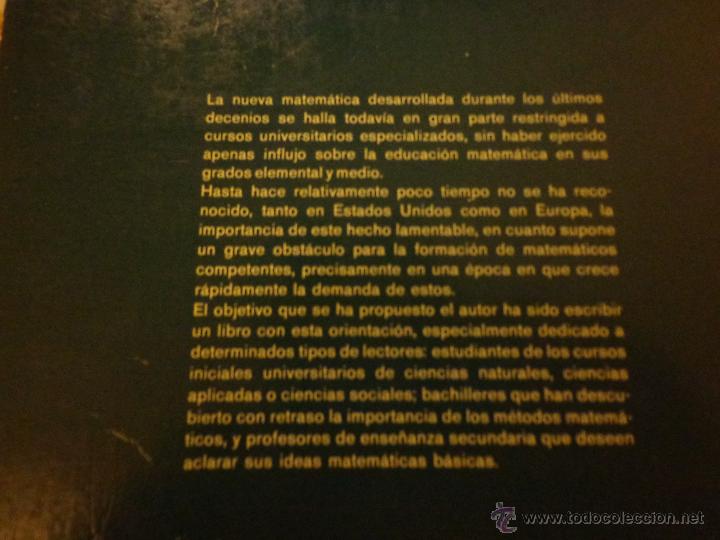 Libros de segunda mano de ciencias: Introducci&oacute;n a la Matem&aacute;tica moderna - Foto 2