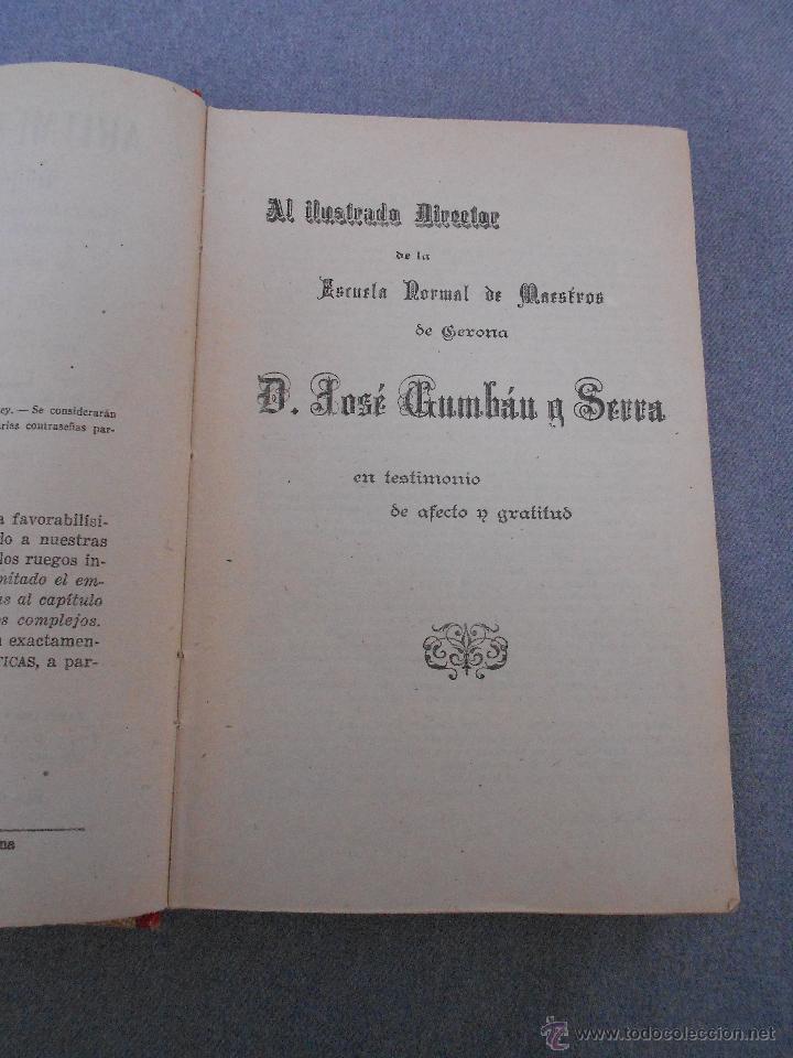 Libros de segunda mano de ciencias: ARITMETICA RAZONADA Y NOCIONES DE ALGEBRA - Foto 3
