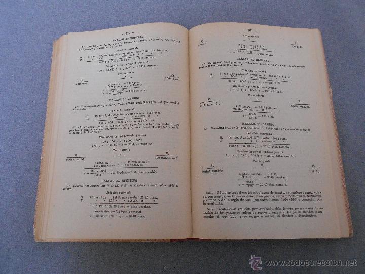 Libros de segunda mano de ciencias: ARITMETICA RAZONADA Y NOCIONES DE ALGEBRA - Foto 4