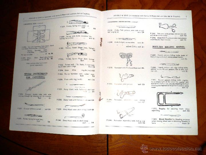 Libros de segunda mano: VETERINARY APPLIANCES. ARNOLD SONS LONDON. - Foto 9
