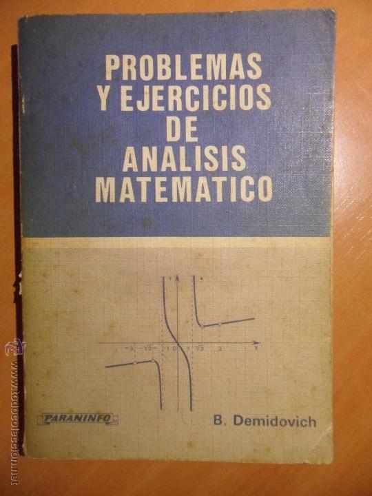 Problemas Y Ejercicios De Analisis Matematico. - Comprar Libros De ...