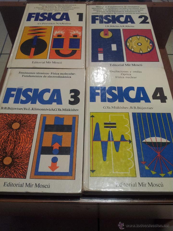 Fisica (4 Tomos) - Editorial Mir - Obra Complet - Comprar Libros De ...