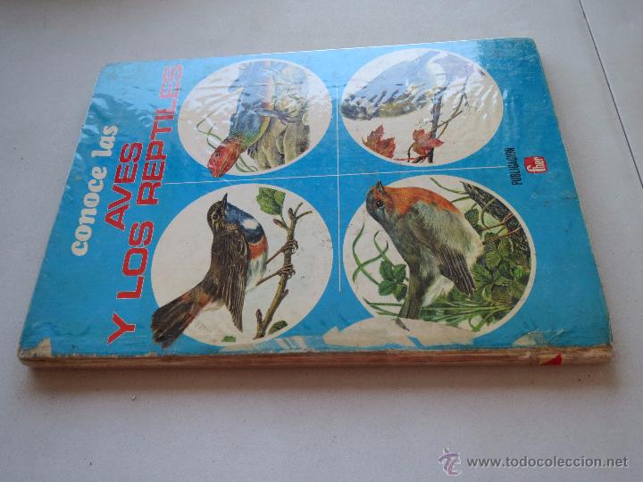 Libros de segunda mano: CONOCE LAS AVES Y LOS REPTILES - EDICIONES FHER 1971. - Foto 3