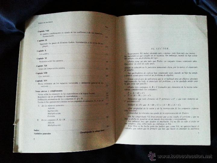 Libros de segunda mano de ciencias: MATEM&Aacute;TICAS PARA PAP&Aacute; - BERMAN/BEZARD &ndash; PARANINFO 1975 - Foto 4
