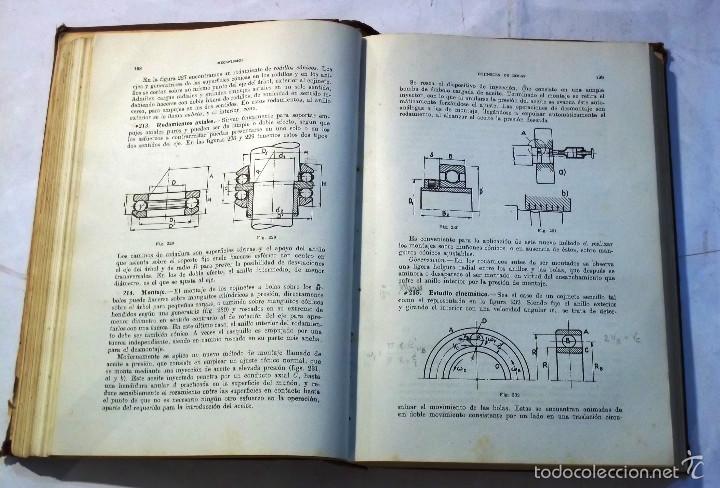 Libros de segunda mano de ciencias: MECANISMOS -CALCULO Y CONSTRUCCI&Oacute;N - CELSO MAXIMO DEL COSSO - A&Ntilde;O 1954 - Foto 2