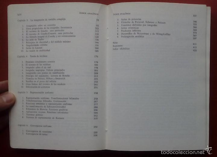 Libros de segunda mano de ciencias: Curso de Variable Compleja - Levinson - Redheffer -1990 - Foto 8