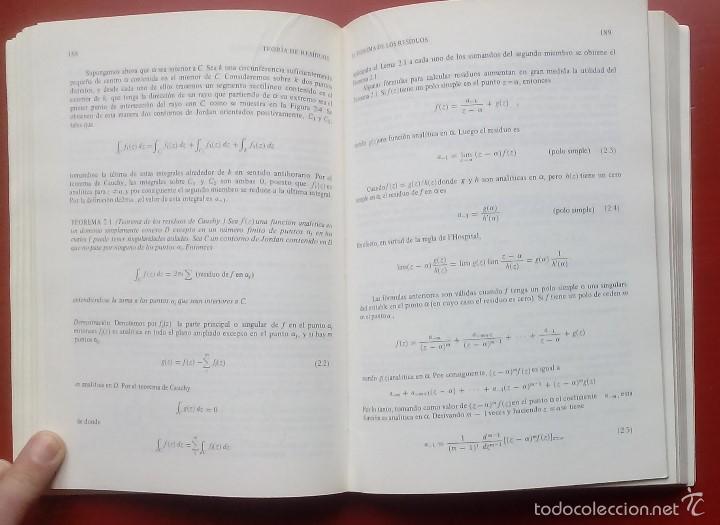 Libros de segunda mano de ciencias: Curso de Variable Compleja - Levinson - Redheffer -1990 - Foto 11