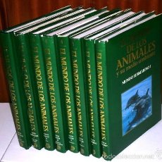 Libros de segunda mano: EL MUNDO DE LOS ANIMALES Y SU MEDIO AMBIENTE 8T DE ED. PLANETA / RBA EN BARCELONA 1993. Lote 55379859