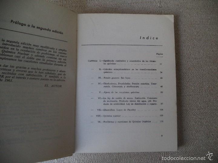 Libros de segunda mano de ciencias: Problemas y Ejercicios de Quimica. - Foto 3