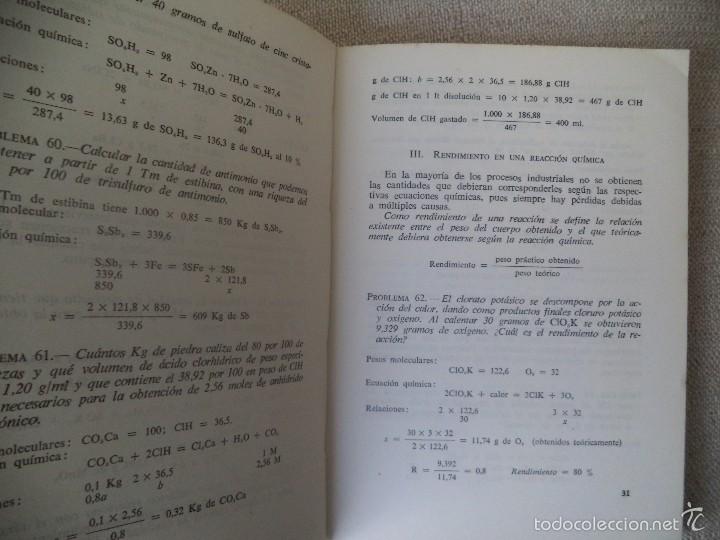 Libros de segunda mano de ciencias: Problemas y Ejercicios de Quimica. - Foto 4