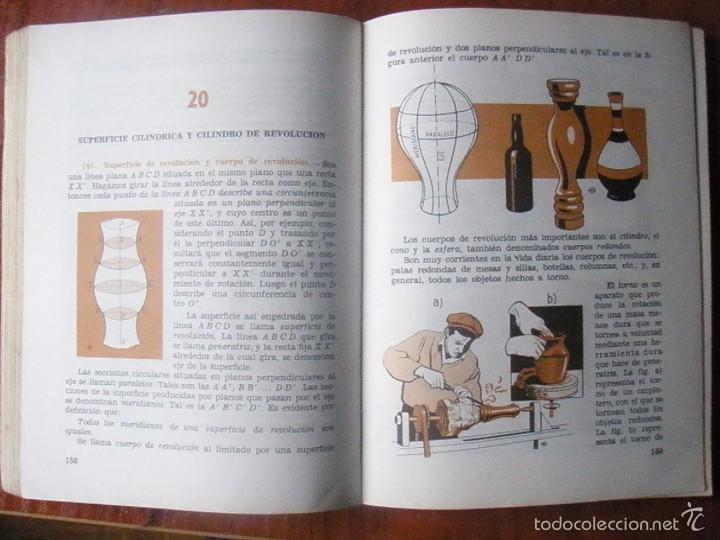 Libros de segunda mano de ciencias: libro de matematicas SM 4&ordm; CURSO 1967 PRECIOSO - Foto 3