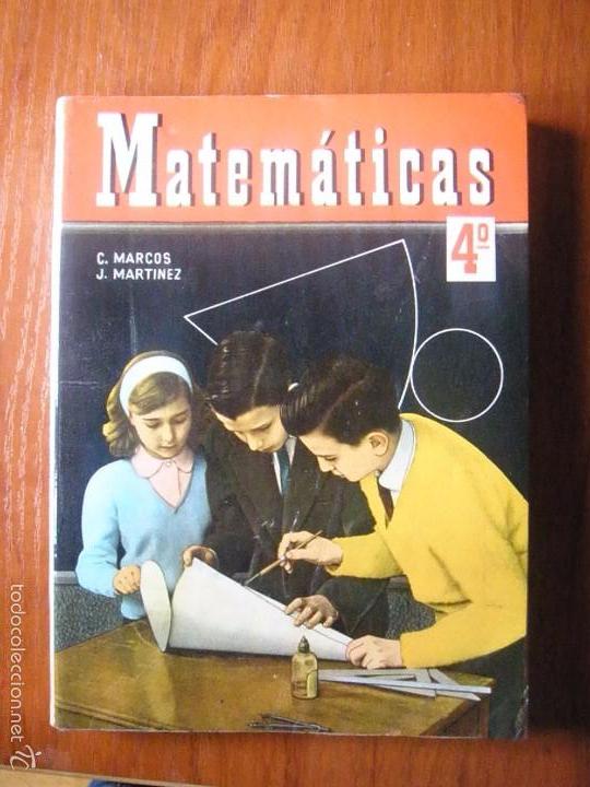 Libros de segunda mano de ciencias: libro de matematicas SM 4&ordm; CURSO 1967 PRECIOSO - Foto 1