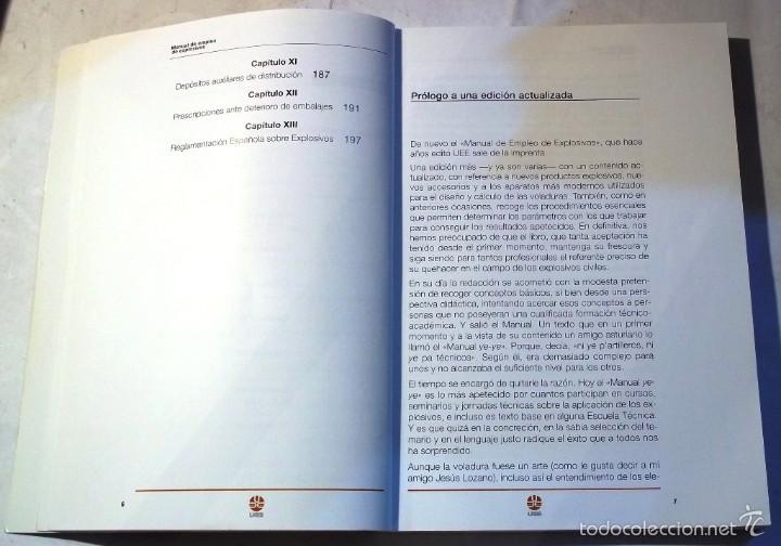Libros de segunda mano: MANUAL DE EMPLEO DE EXPLOSIVOS - MINISTERIO DE INDUSTRIA - Foto 2