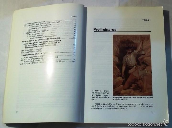Libros de segunda mano: MANUAL DE EMPLEO DE EXPLOSIVOS -UNION ESPA&Ntilde;OLA DE EXPLOSIVOS - Foto 2