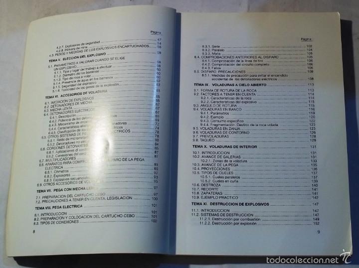 Libros de segunda mano: MANUAL DE EMPLEO DE EXPLOSIVOS -UNION ESPA&Ntilde;OLA DE EXPLOSIVOS - Foto 4