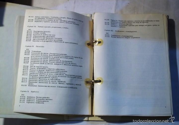 Libros de segunda mano: REGLAMENTO GENERAL DE NORMAS BASICAS DE SEGURIDAD MINERA - - Foto 2