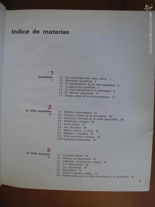 Libros de segunda mano: BIOLOGIA DE LOS MICROORGANISMOS.- THOMAS D. BROCK.- EDICIONES OMEGA. - Foto 3