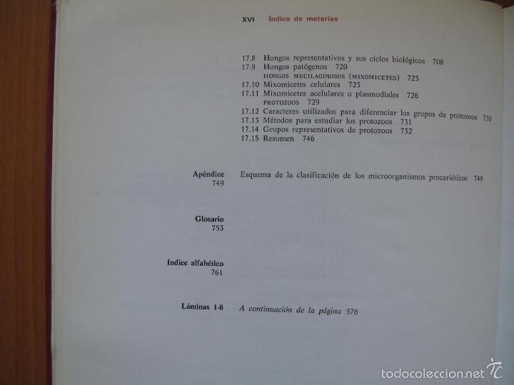 Libros de segunda mano: BIOLOGIA DE LOS MICROORGANISMOS.- THOMAS D. BROCK.- EDICIONES OMEGA. - Foto 8