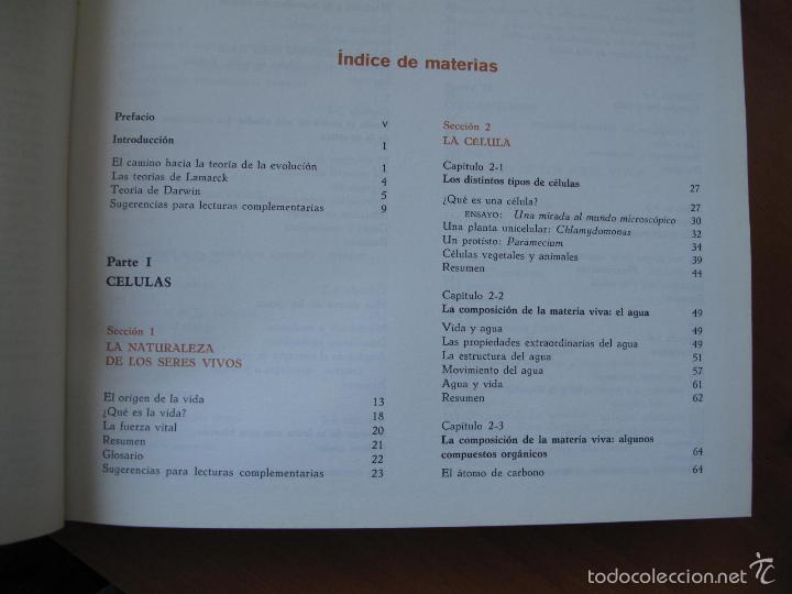 Libros de segunda mano: BIOLOG&Iacute;A GENERAL.- HELENA CURTIS.- EDICIONES OMEGA. - Foto 3