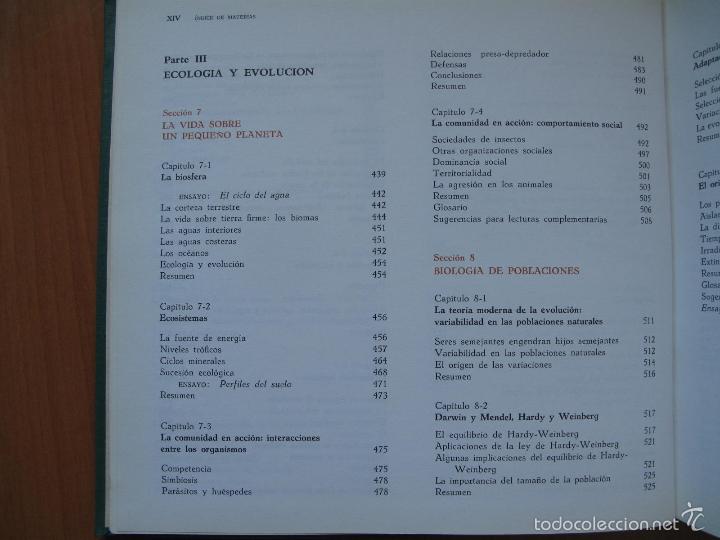 Libros de segunda mano: BIOLOG&Iacute;A GENERAL.- HELENA CURTIS.- EDICIONES OMEGA. - Foto 8
