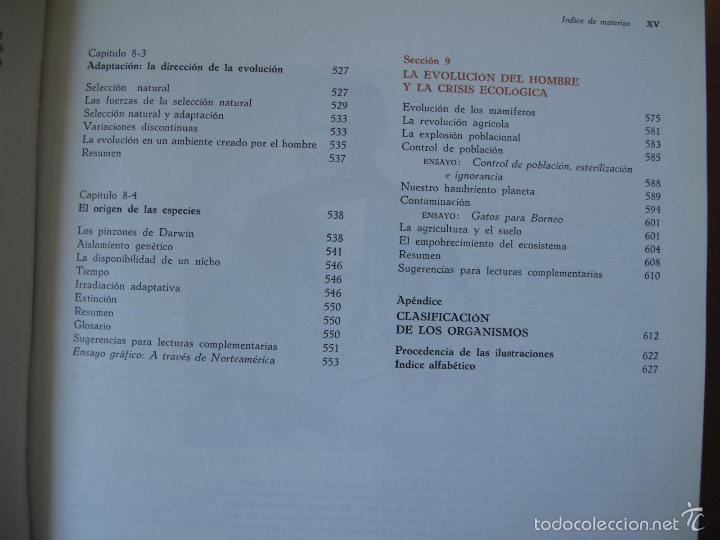 Libros de segunda mano: BIOLOG&Iacute;A GENERAL.- HELENA CURTIS.- EDICIONES OMEGA. - Foto 9