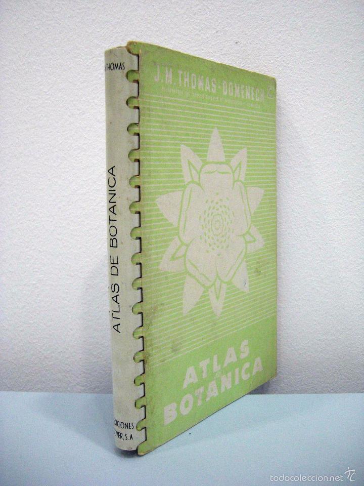 Libros de segunda mano: J.M. THOMAS - DOMENECH - ATLAS DE BOT&Aacute;NICA. EDICIONES JOVER, 1964. - Foto 2