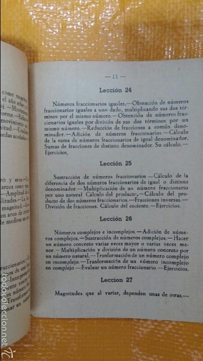 Libros de segunda mano de ciencias: Programa de matematicas..-BACHILLERATO-..Primer curso - Foto 2
