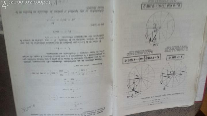 Libros de segunda mano de ciencias: FISICA 5&deg; curso. + programa estudios. E.NAGORE. ALCOY. ED. ECIR. 1955 - Foto 3