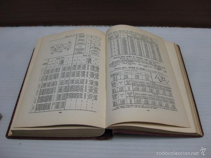 Libros de segunda mano de ciencias: FORMULARIO DEL T&Eacute;CNICO MEC&Aacute;NICO 1957 - Foto 3