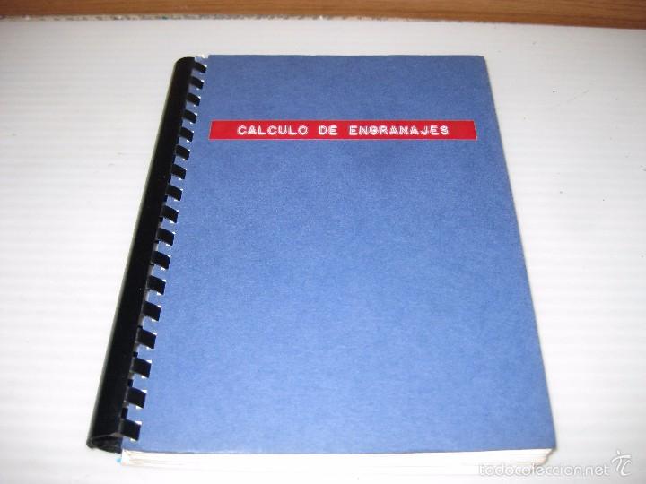 Libros de segunda mano de ciencias: CALCULO DE ENGRANAJES 1944. - Foto 1