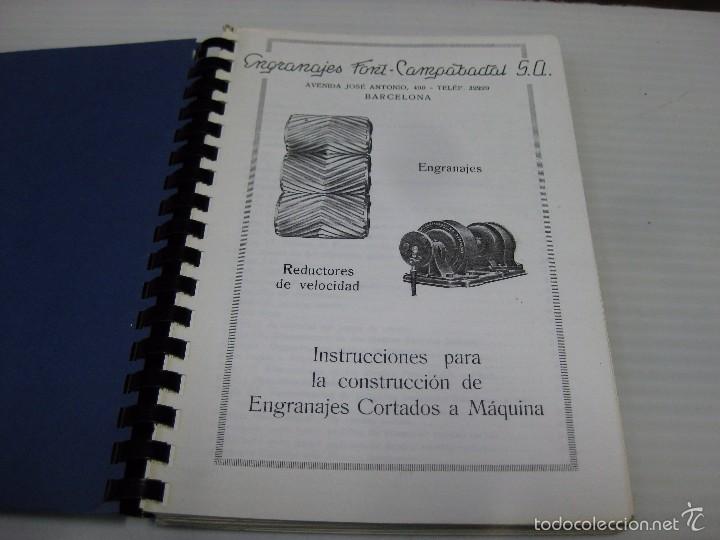Libros de segunda mano de ciencias: CALCULO DE ENGRANAJES 1944. - Foto 2