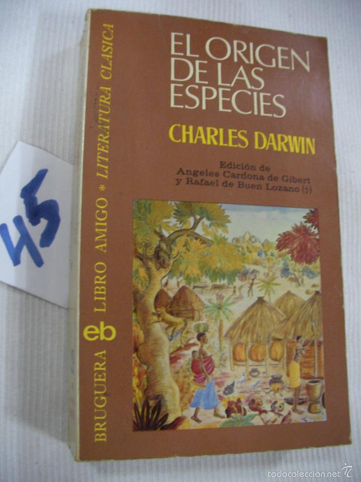 Libros de segunda mano: EL ORIGEN DE LAS ESPECIES - CHARLES DARWIN - Foto 1
