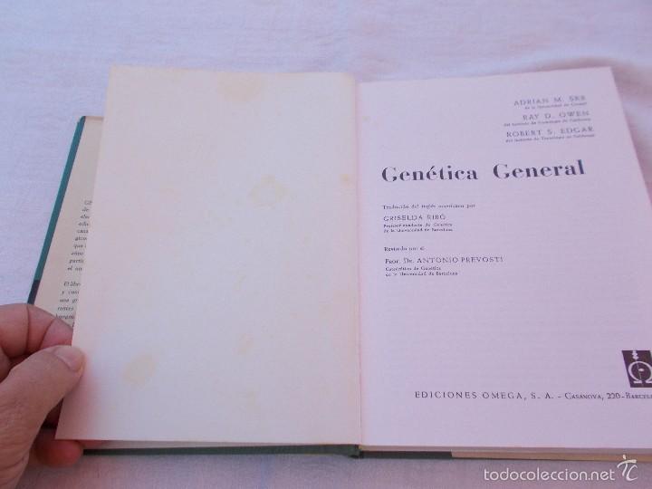Libros de segunda mano: GEN&Eacute;TICA GENERAL Adrian M. Srb - Ray D. Owen - Robert S. Edgar - Foto 5