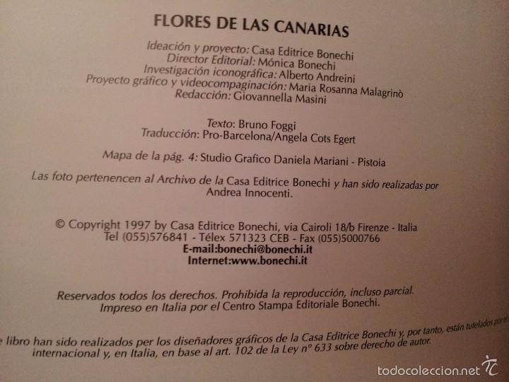 Libros de segunda mano: Flores de las Canarias - Foto 2