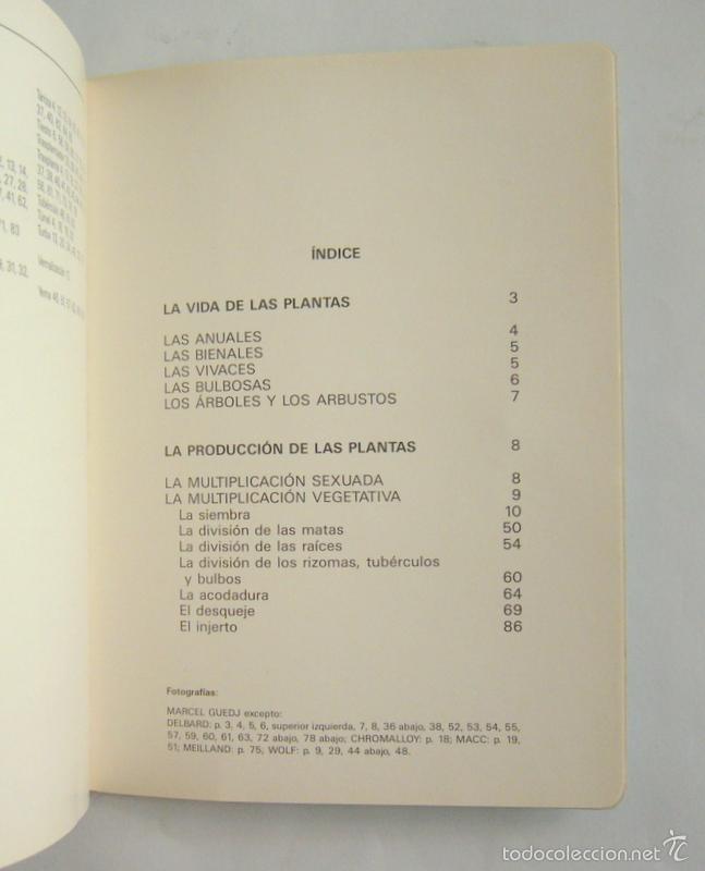 Libros de segunda mano: INJERTOS, ESQUEJES Y SIEMBRA - MARCEL GUEDJ - Foto 2