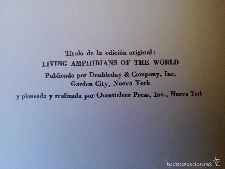 Libros de segunda mano: Los anfibios -- Doris M. Cochran - Foto 2