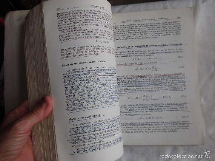 Libros de segunda mano de ciencias: TEMAS BASICOS DE QUIMICA.J.MORCILLO.EDITORIAL ALHAMBRA 1980 - Foto 4