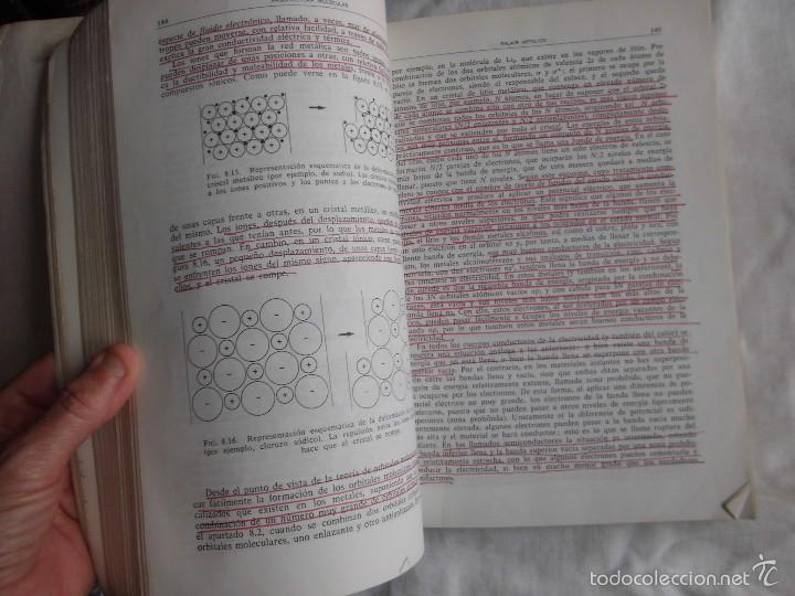 Libros de segunda mano de ciencias: TEMAS BASICOS DE QUIMICA.J.MORCILLO.EDITORIAL ALHAMBRA 1980 - Foto 5