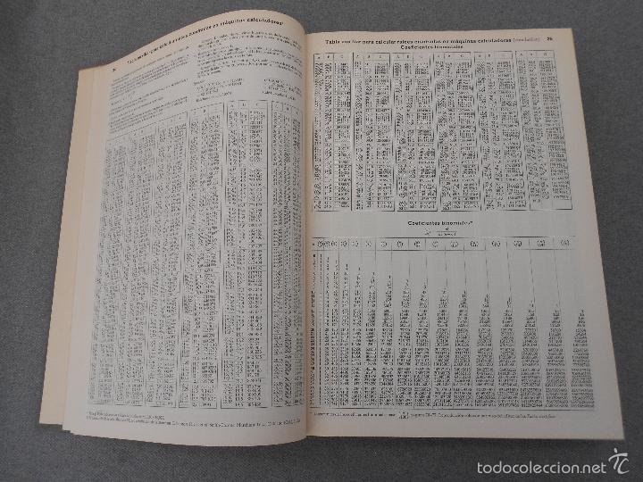 Libros de segunda mano de ciencias: TABLAS CIENTIFICAS - Foto 3