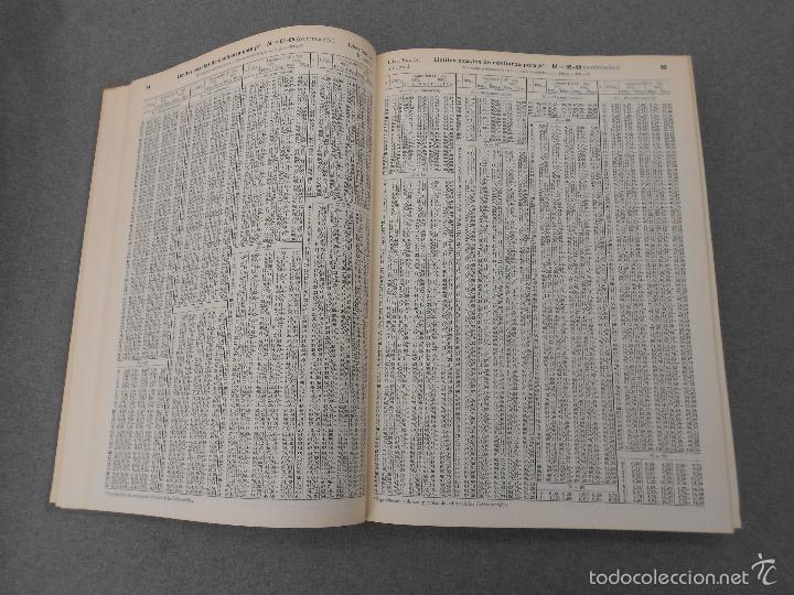 Libros de segunda mano de ciencias: TABLAS CIENTIFICAS - Foto 4
