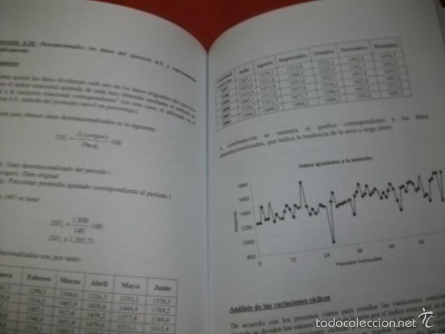 Libros de segunda mano de ciencias: EJERCICIOS DE ESTAD&Iacute;STICA APLICADA - JULI&Aacute;N SANTOS PE&Ntilde;AS - Foto 2