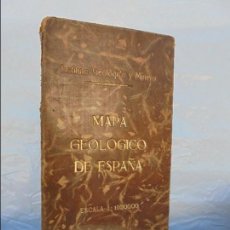 Libros de segunda mano: MAPA GEOLOGICO DE ESPAÑA. ESCALA 1: 1000000. DESPLEGABLE ENTELADO. INSTITUTO GEOLOGICO Y MINERO.. Lote 61535240