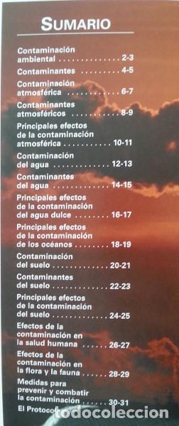 Libros de segunda mano: Contaminaci&oacute;n: la tierra agredida - Carlos Clariv&aacute;n - Foto 3